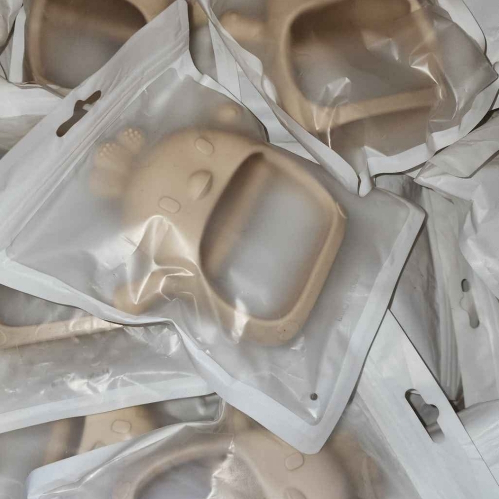 WHOLESALE Silicone Chicken Teething Mitten - 10 Pack